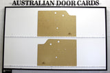 Holden FJ, FX Front Door Cards Ute/Sedan/Wagon/Panel Van Trim Panels