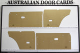 Datsun 1200, B110 Door Cards - Coupe, Panel Van Trim Panels