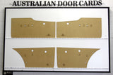Door Cards Fits Ford Falcon XL XK Sedan Wagon Quality Masonite x4