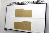 Door Cards Fits Ford Falcon XL XK Sedan Wagon Ute Quality Masonite x2