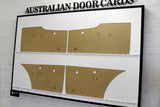 Door Cards Fits Ford Falcon XM XP Sedan Wagon Quality Masonite x4
