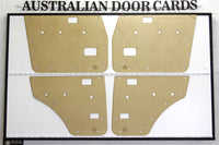 Door Cards Fit Toyota Landcruiser FJ60 FJ62 Series Manual/Electric Window Quality Masonite x4