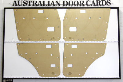 Door Cards Fit Toyota Landcruiser FJ60 FJ62 Series Manual/Electric Window Quality Masonite x4