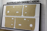 Door Cards Fits Nissan Navara D21 Dual Cab Manual Window Quality Masonite x4
