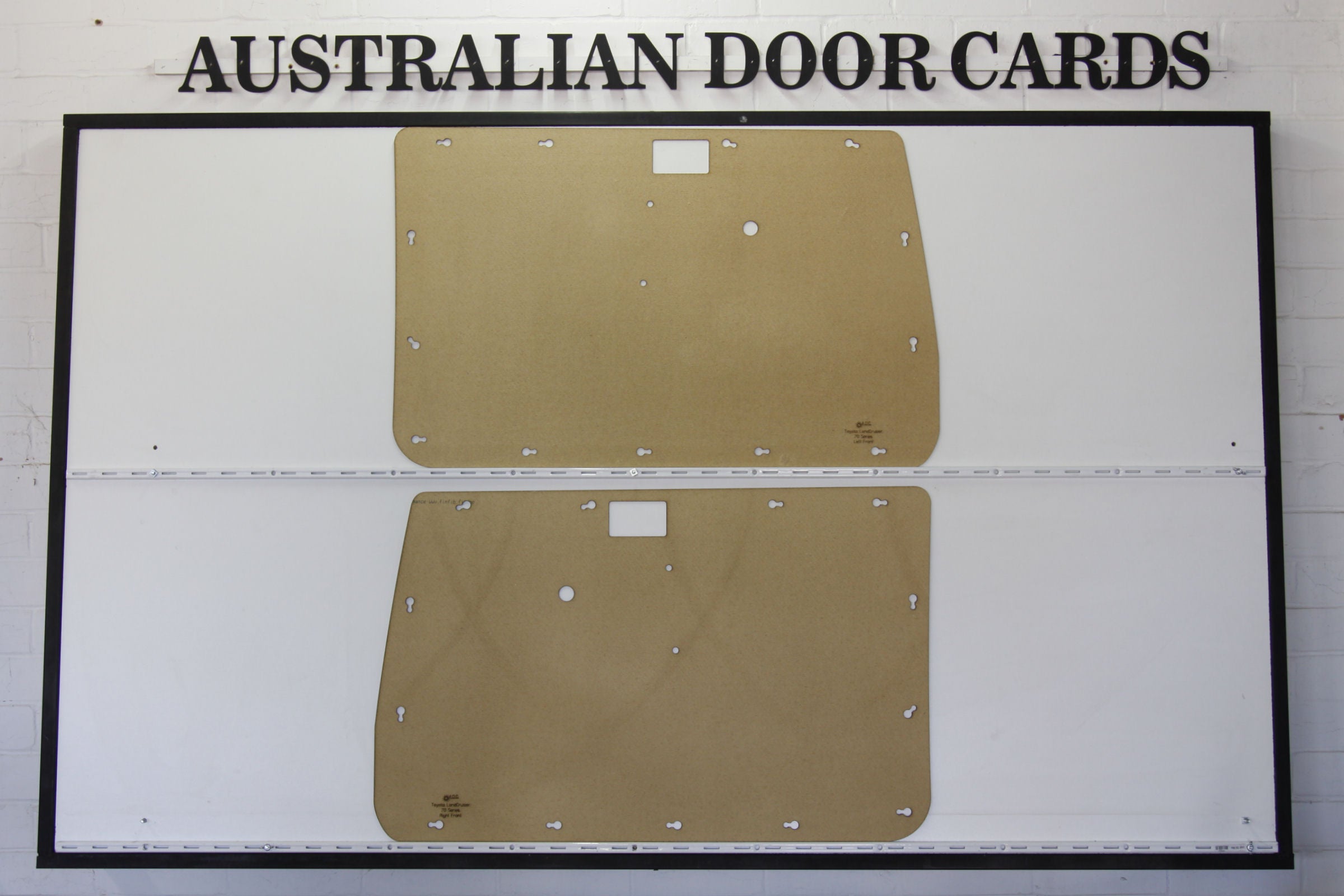 Landcruiser deals door cards