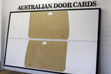 Masonite Door Cards Fits- ALL Toyota Landcruiser 70 Series 1984 to 2024 - Manual Window x2