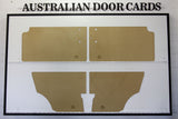 Door Cards Fits Morris Mini MK1 / MK2 Manual Window Quality Masonite x4