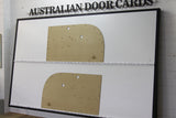 Door Cards Fits Holden EK Ute Van Supports Special Strip Quality Masonite x2