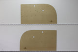 Door Cards Fits Holden EK Ute Van Supports Special Strip Quality Masonite x2