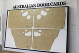 Door Cards Fits Nissan GQ Patrol Maverick Electric Window Quality Masonite x4