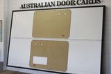Door Cards Fits Volkswagen VW Beetle 1956-1966 Quality Masonite x2