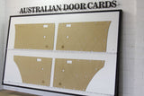Door Cards Fits Ford Falcon XA XB Fairmont Sedan Wagon Manual Winders Quality Masonite x4