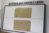 Door Cards Fits Holden FC Ute Panel Van Supports Special Strip Quality Masonite x2