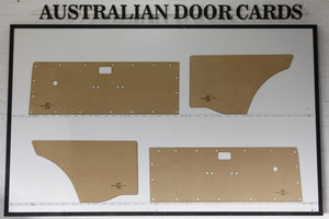 Holden Gemini TD, TE, TF, TG Door Cards - Wagon Trim Panels