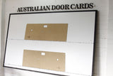 Door Cards Fits Holden Gemini TD TE TF TG Wagon Panel Van Quality Masonite x2