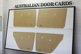 Door Cards Fits Holden HD Premier Sedan Wagon Quality Masonite x4