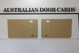 Mazda 1200, 1300 Front Door Cards -  Ute, Sedan, Wagon (4 Door Models) Trim Panels