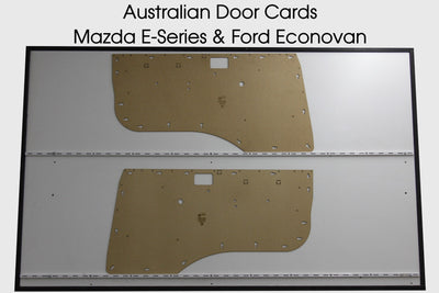 Door Cards Fits Mazda E-Series Ford Econovan 1984-99 Bongo Van Quality Masonite x2