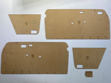 Door Cards Fits Mercedes Benz W114 Coupe Quality Masonite x4