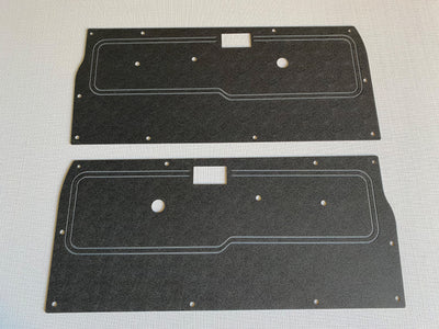 ABS Waterproof Door Cards Fits Nissan MQ MK Patrol Manual Window x2