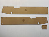 Door Cards Fits Subaru Brumby Brat 1981-1994 1800 Ute Quality Masonite x2