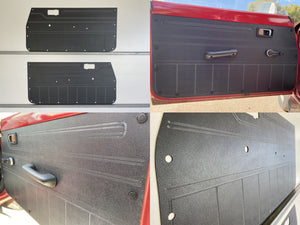 ABS Waterproof Door Cards Fits Subaru Brumby Brat 1978-81 1600 Ute Full Height x2