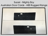 ABS Waterproof Door Cards Fits Suzuki Mighty Boy Ute x2