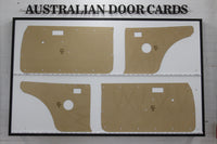 Door Cards Fits Toyota Corolla KE20 1970-74 Coupe Original Speakers Quality Masonite x4