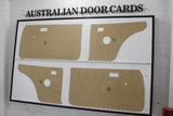Door Cards Fits Toyota Corolla KE20 1970-74 Coupe Original Speakers Quality Masonite x4