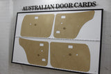 Door Cards Fits Toyota Corona MK2 1972-1976 Sedan Wagon Quality Masonite x4