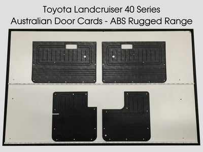 ABS Waterproof Door Cards Fits Toyota Landcruiser FJ40-47 SWB x4