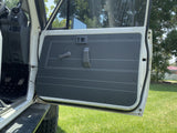 ABS Waterproof Door Cards Fits- ALL Toyota Landcruiser 70 Series 1984 to 2024 - Manual Windows x2