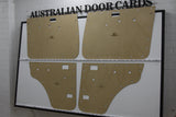 Door Cards Fits Toyota Landcruiser VDJ76-79 Manual Window Quality Masonite x4