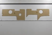 Rear Cargo Cards Fits Toyota Landcruiser 76 Wagon Quality Masonite x4