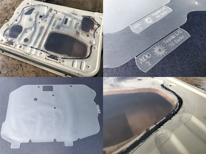 Genuine LandCruiser 79 78 75 70 Series Front RH Door Glass