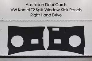 ABS Waterproof Kick Panels Fits Volkswagen Kombi 1964-67 Split Window T1 Microbus RHD