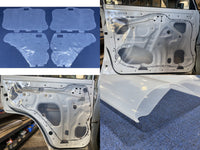 Inner Trim Gaskets Dust Water Seals Fits Landcruiser 76 Wagon 79 Dual Cab Manual Window x4