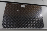 Aluminium Checker Plate Door Cards Fits- ALL Toyota Landcruiser 70 Series 1984 to 2024 - Manual Windows x2